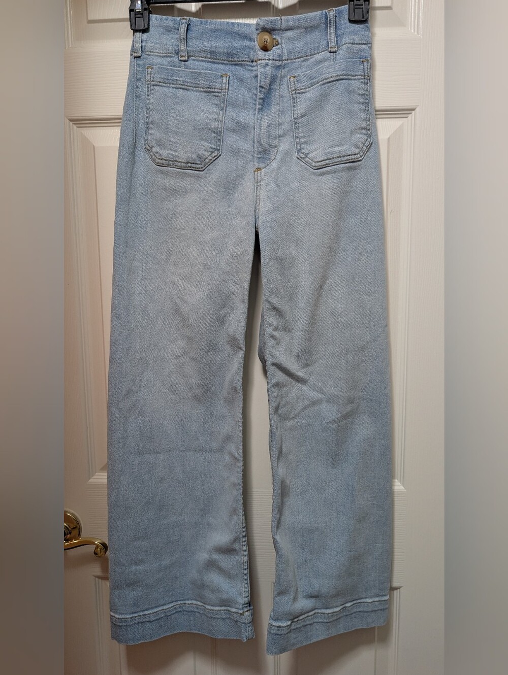 Maeve Colette Light Wash Wide-Leg Women’s Jeans size 26 Denim